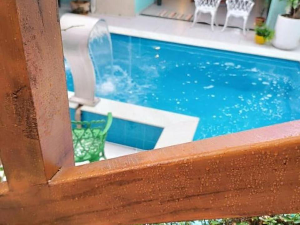 To Na Praia Juquehy Pousada Juquei Exteriör bild